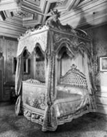 A bedroom, Alnwick Castle, Northumberland, from 'T