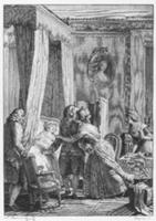 The visit of the doctor from Boson, illustration f