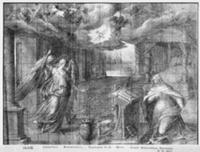 Life of Christ, Annunciation, preparatory study of