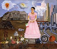 «Self Portrait on the Border between Mexico and th