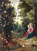 PFA89154 T32789 The Madonna and Child in a Landsca