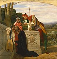 DTR429596 Staunch Friends, 1859 (oil on canvas) by