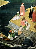 XIR192488 The Arrival of the Portuguese in Japan, 