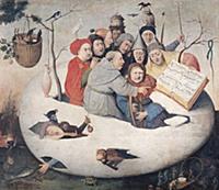 XIL16717 The Concert in the Egg (oil on panel) by 