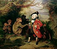 GHA10928 The Travelled Monkey, 1827 (oil on canvas
