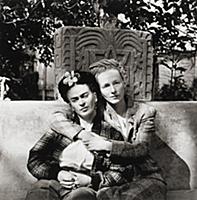 HST201011 Frida Kahlo (1910-54) and Emmy Lou Packa