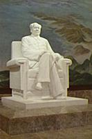 3638711 Statue of Mao Zedong in his mausoleum, Bei