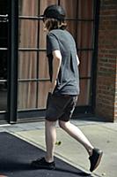 NEW YORK, NY - AUGUST 3: Ellen Page seen wearing m