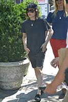 NEW YORK, NY - AUGUST 3: Ellen Page seen wearing m