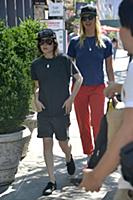 NEW YORK, NY - AUGUST 3: Ellen Page seen wearing m