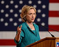 MIAMI FL JULY 31:  Former First Lady and Secretary