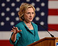 MIAMI FL JULY 31:  Former First Lady and Secretary