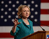 MIAMI FL JULY 31:  Former First Lady and Secretary