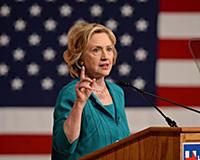 MIAMI FL JULY 31:  Former First Lady and Secretary
