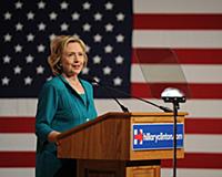 MIAMI FL JULY 31:  Former First Lady and Secretary