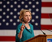 MIAMI FL JULY 31:  Former First Lady and Secretary