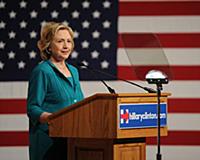 MIAMI FL JULY 31:  Former First Lady and Secretary