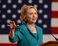 MIAMI FL JULY 31:  Former First Lady and Secretary