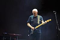 LONDON, ENGLAND - SEPTEMBER 23: David Gilmour perf