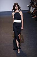 A model walks in the Costume National Ready-to-wea