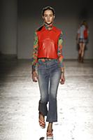 A model walks in the Cristiano Burani Ready-to-wea