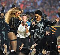 SAN FRANCISCO, CA - FEBRUARY 7: Beyonce, Chris Mar