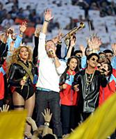 SAN FRANCISCO, CA - FEBRUARY 7: Beyonce, Chris Mar
