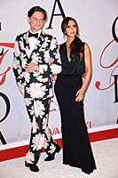 Hamish Bowles and Victoria Beckham at the 2015 CFD