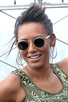 Melanie Brown aka Mel B at the Empire State Buildi