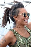 Melanie Brown aka Mel B at the Empire State Buildi