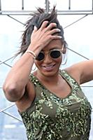 Melanie Brown aka Mel B at the Empire State Buildi