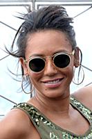 Melanie Brown aka Mel B at the Empire State Buildi