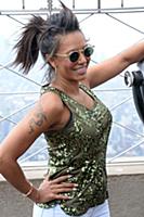 Melanie Brown aka Mel B at the Empire State Buildi