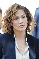 Jennifer Lopez on the set of the TV show 'Shades o
