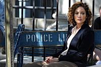 Jennifer Lopez on the set of the TV show 'Shades o