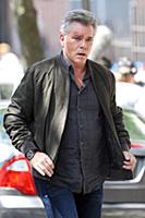 Ray Liotta on the set of the TV show 'Shades of Bl