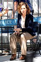Jennifer Lopez on the set of the TV show 'Shades o