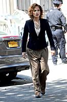 Jennifer Lopez on the set of the TV show 'Shades o
