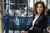 Jennifer Lopez on the set of the TV show 'Shades o