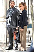 Jennifer Lopez on the set of the TV show 'Shades o