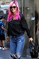 Jenny McCarthy leaves Sirius Radio in New York Cit