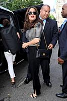 Salma Hayek out and about in midtown Manhattan, Ne