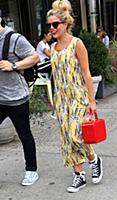 Paloma Faith out and about in the East Village, Ne