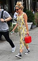 Paloma Faith out and about in the East Village, Ne