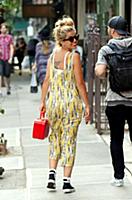 Paloma Faith out and about in the East Village, Ne