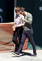 Kate Mara and Jamie Bell out and about in Manhatta