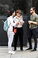 Kate Mara and Jamie Bell out and about in Manhatta