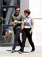 Kate Mara and Jamie Bell out and about in Manhatta