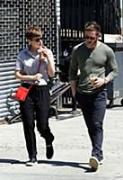 Kate Mara and Jamie Bell out and about in Manhatta