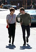 Kate Mara and Jamie Bell out and about in Manhatta